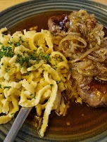 Zwiebelrostbraten Mit Spätzle
